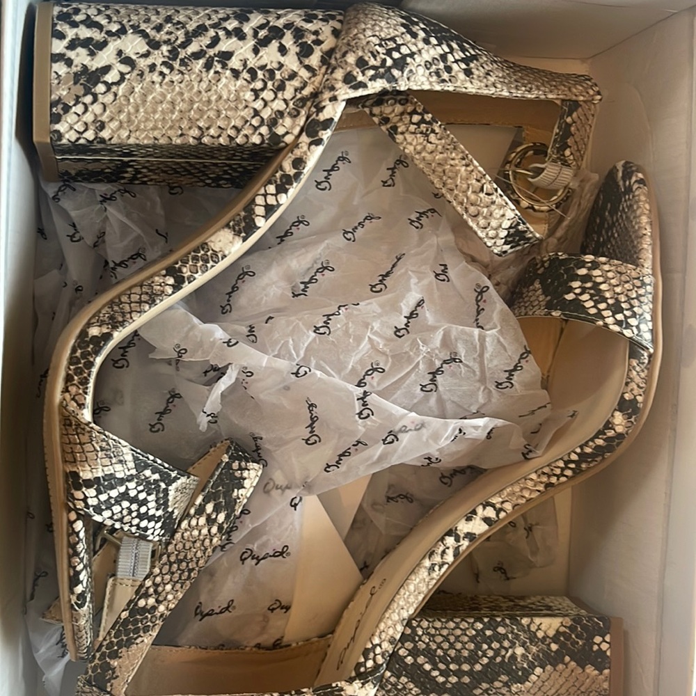 Brand New Snakeskin Heels